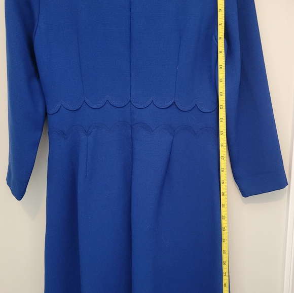 NWT Banana Republic royal blue scalloped waist - Picture 3 of 4